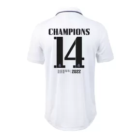 Camiseta Authentic Hombre Campeones 14 Primera Equipación Blanca  22/23