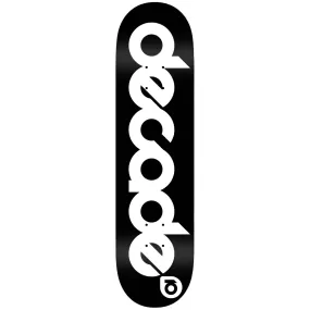 Decade Logo Deck Black (Assorted Sizes)